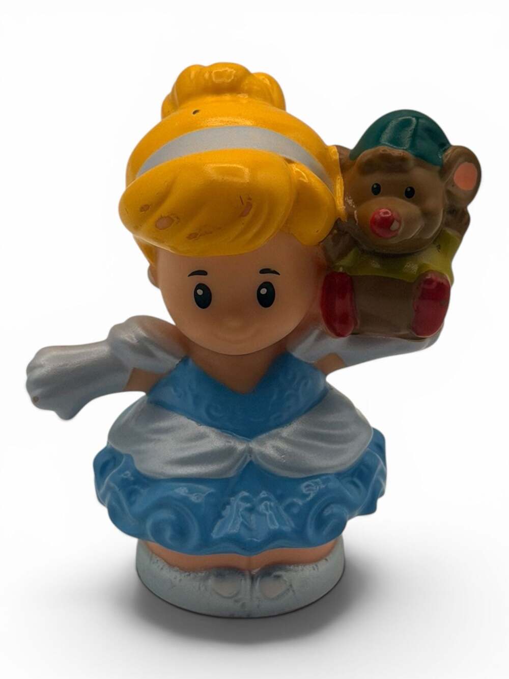 Fisher-Price Little People Disney Princess Cinderella Figure with Gus Mouse